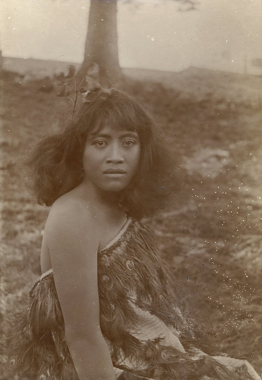 Maori Study by Henry Gaze