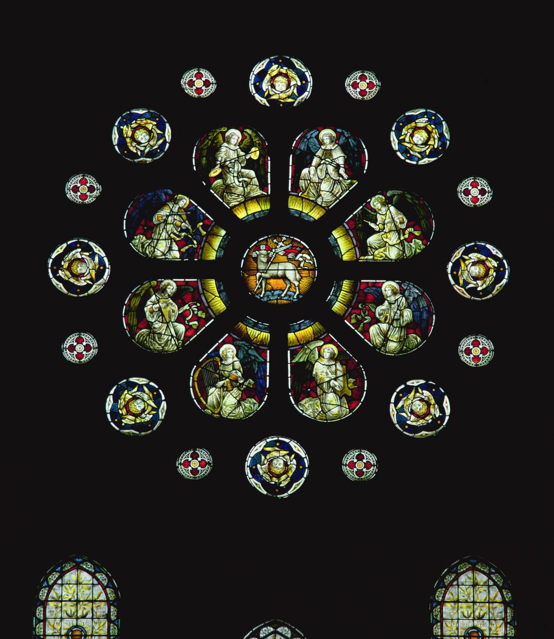 Rose window by Henry Holiday