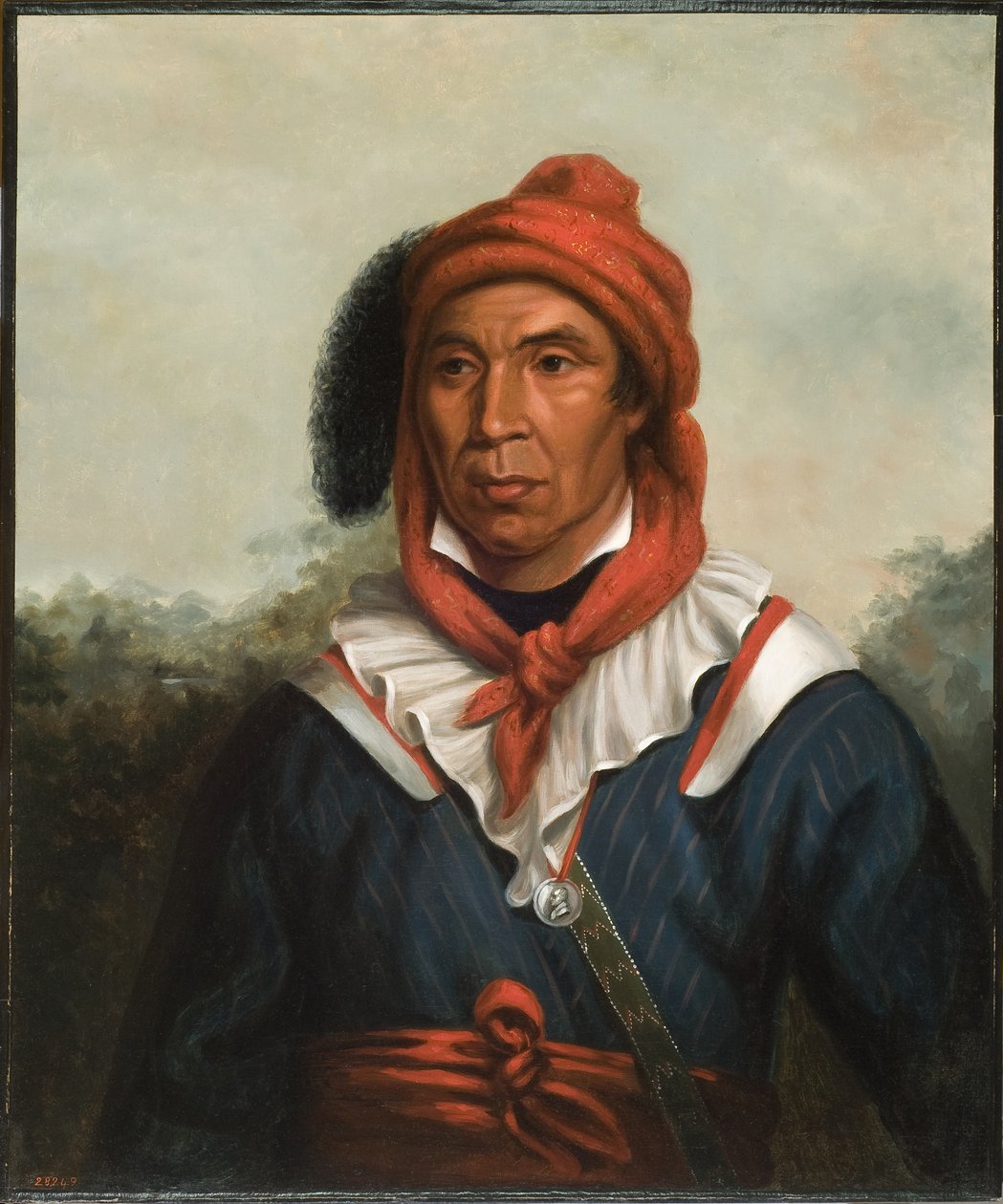 Julcee-Mathla (Seminole) by Henry Inman