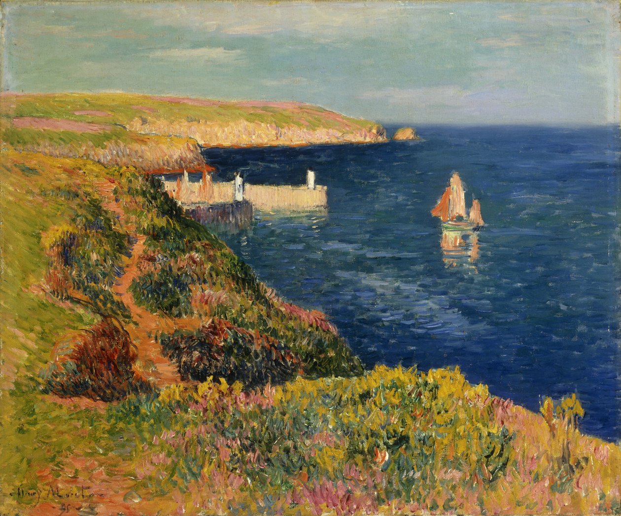Port-Eudy, Ile-de-Groix by Henry Moret