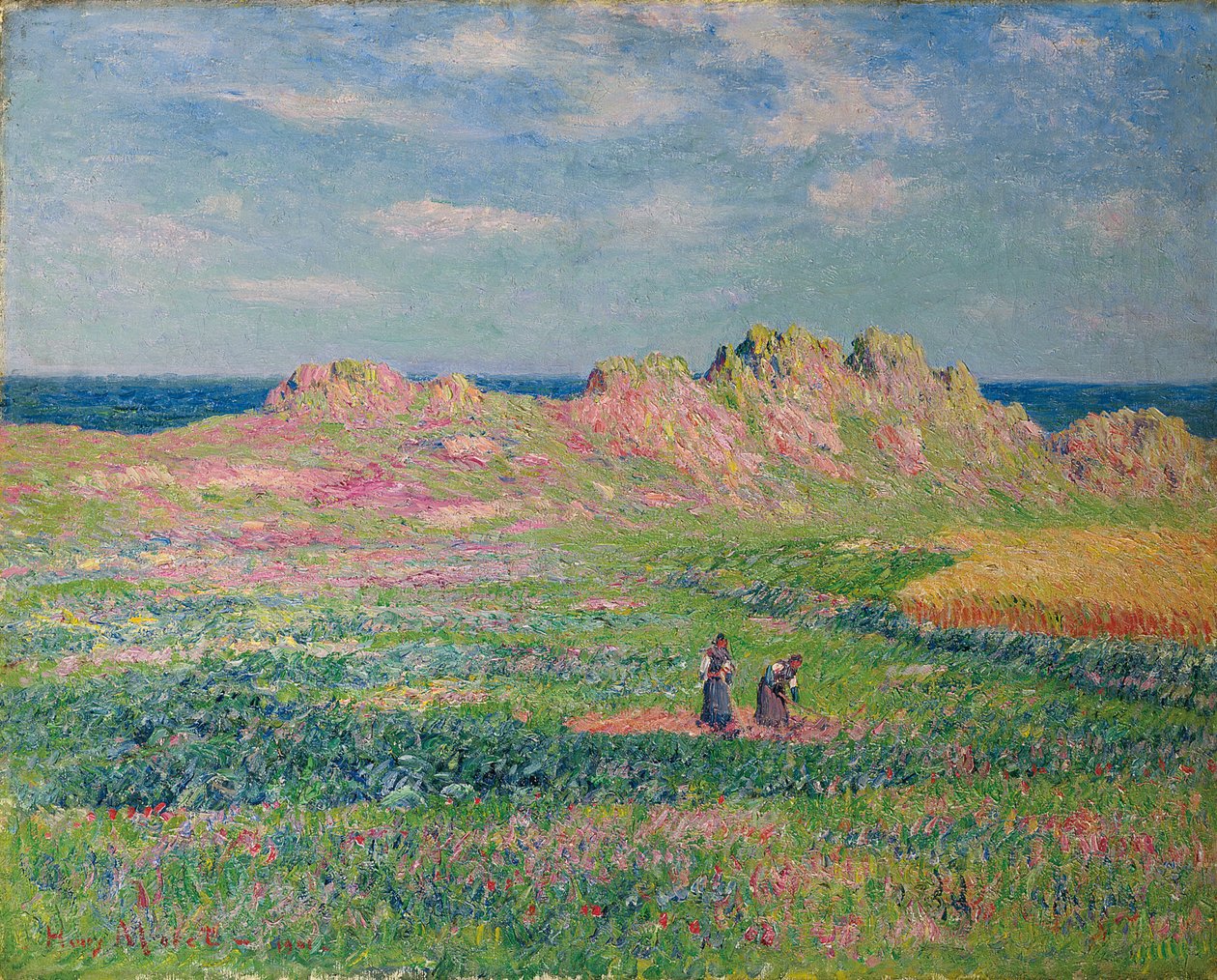 The Island of Ouessant by Henry Moret
