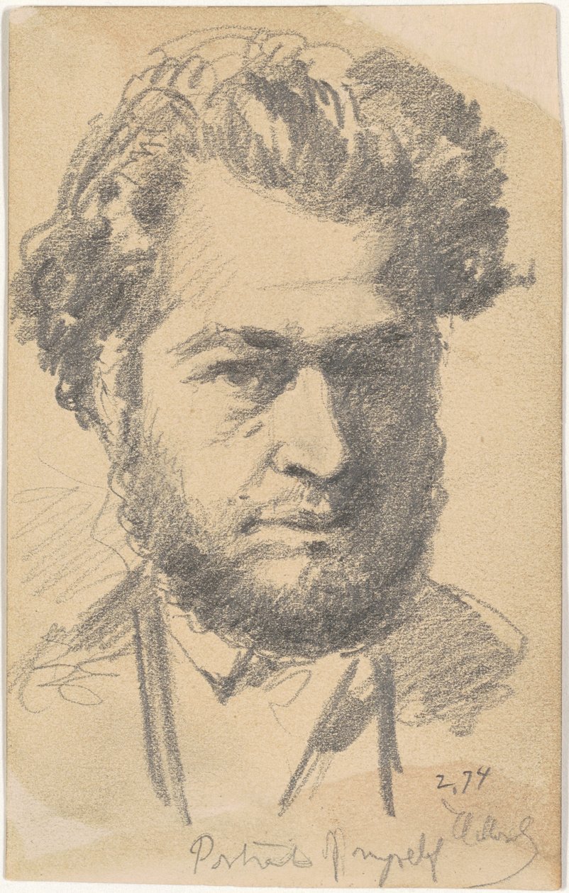 Portrait of Myself by Henry Mosler