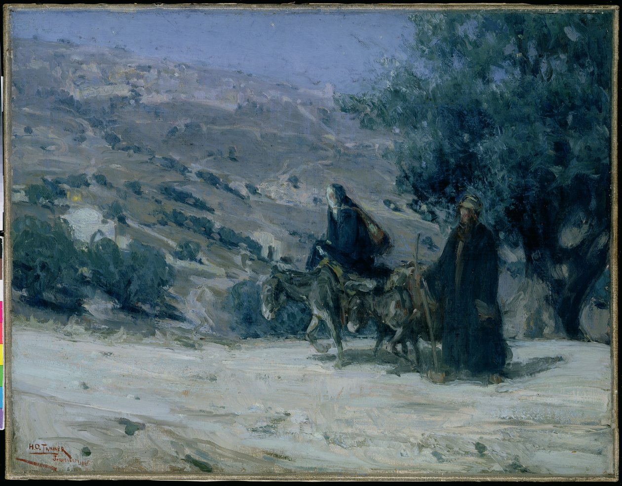 Flight into Egypt by Henry Ossawa Tanner