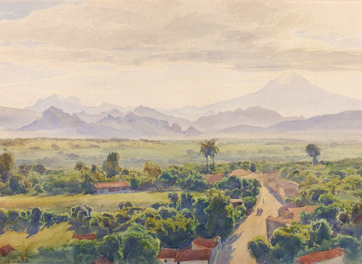 View of Cuernavaca by Henry Otto Wix