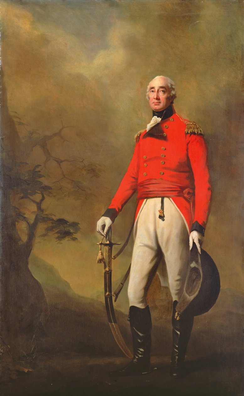 Rt. Hon. Francis Rawdon Hastings by Henry Raeburn