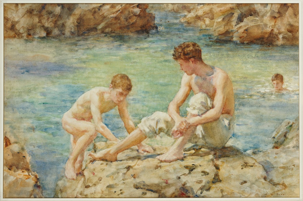 The Bathers by Henry Scott Tuke