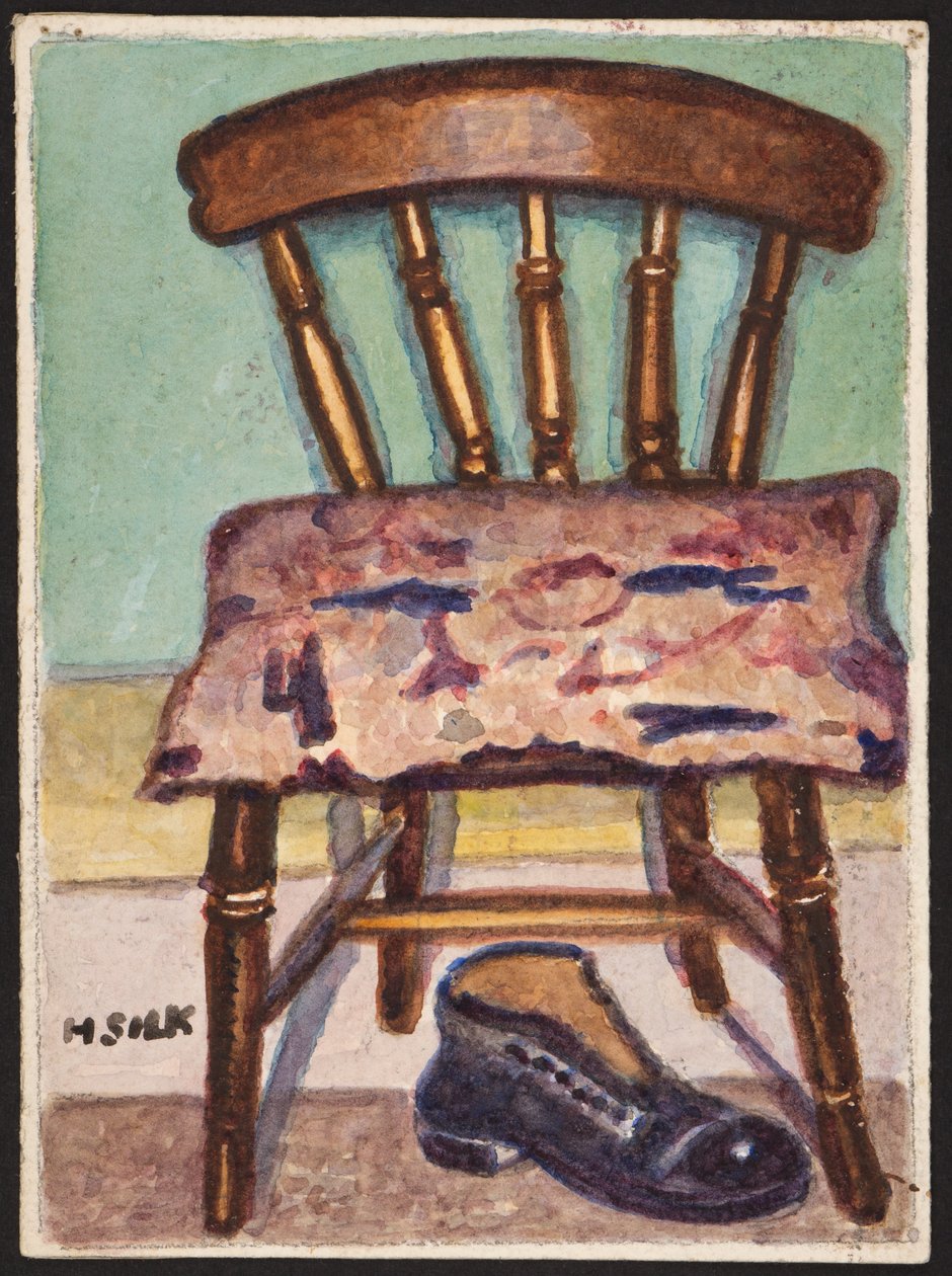 Kitchen Chair and Boot, c.1930 by Henry Silk