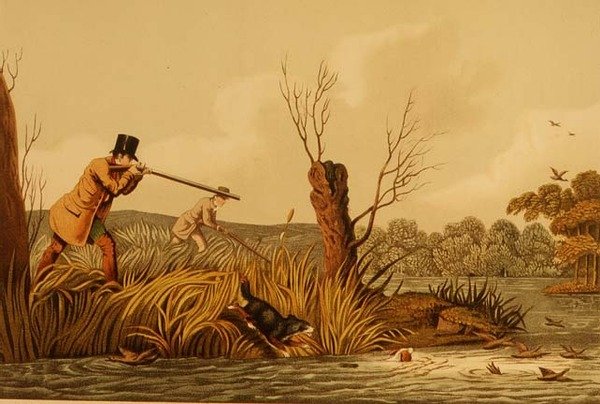 Flacker Shooting by Henry Thomas Alken