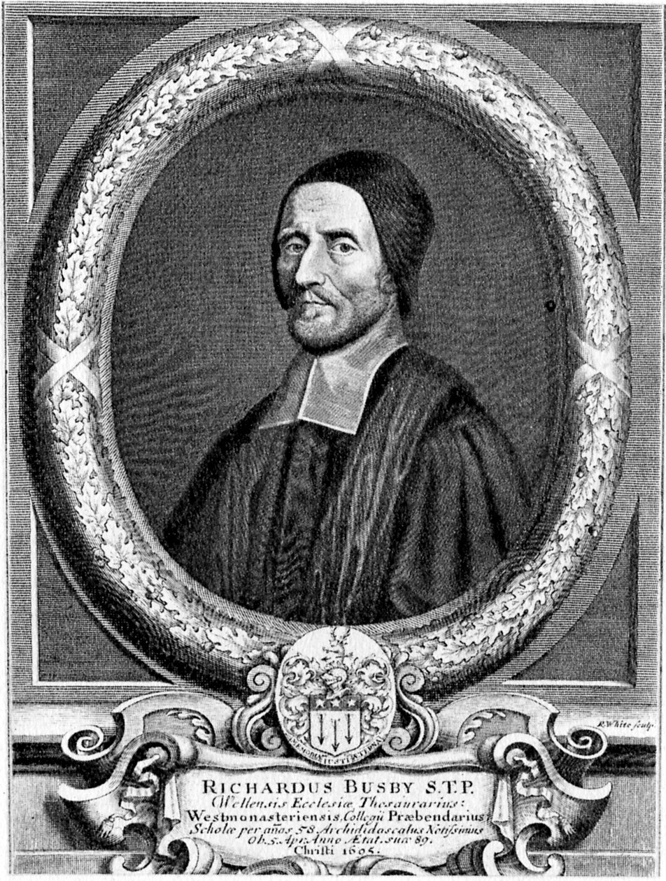 Richard Busby of Westminster by Henry Tilson