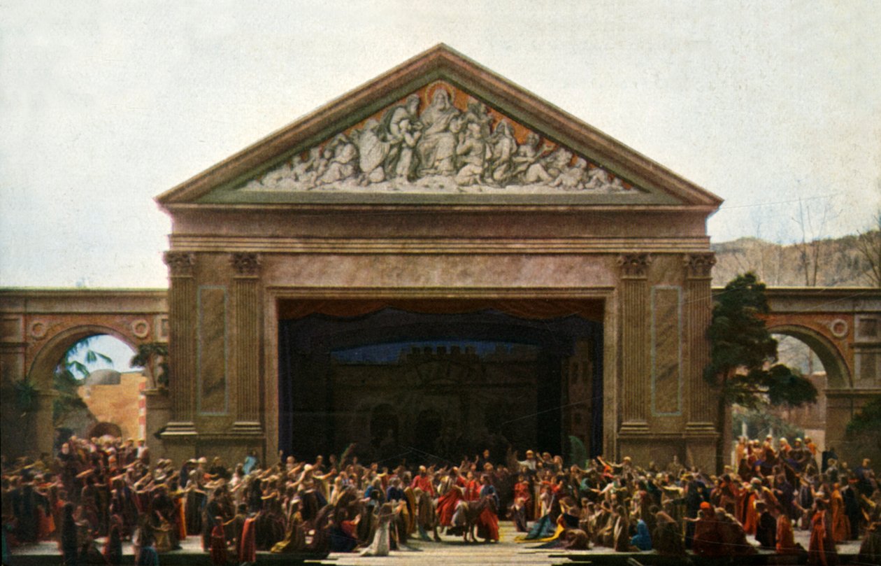 The entry into Jerusalem by Henry Traut