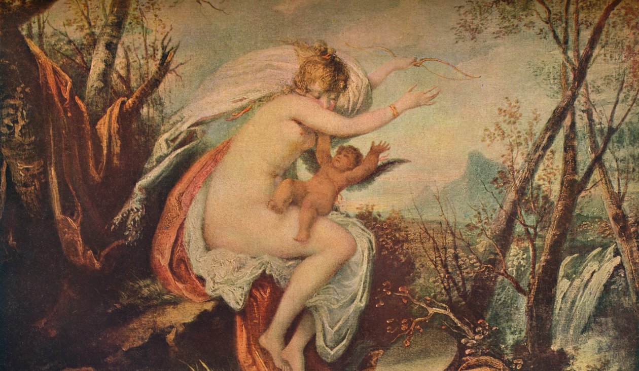 Venus and Cupid by Henry Tresham