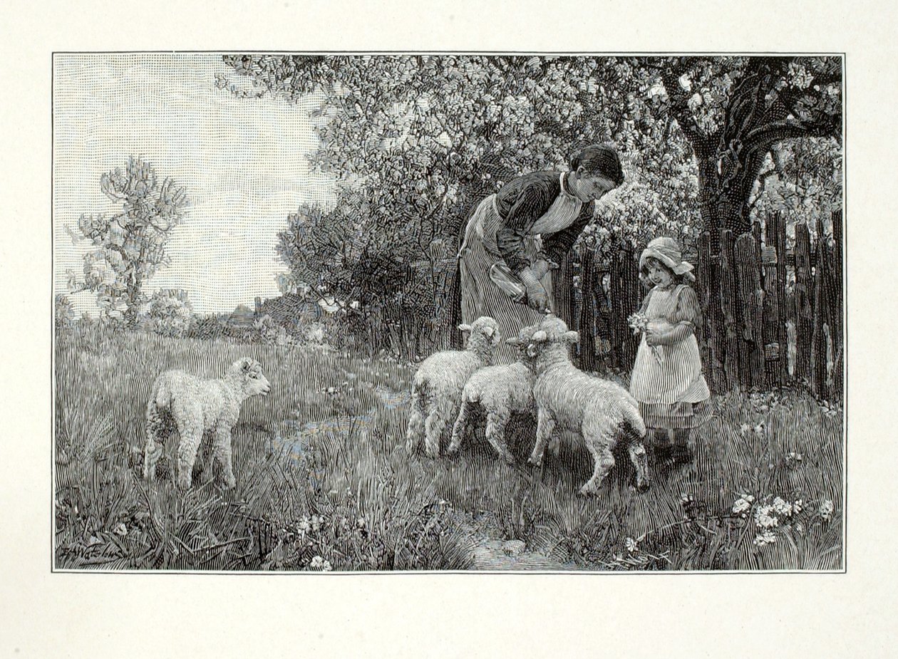 At the Nursery by Henry Wolf