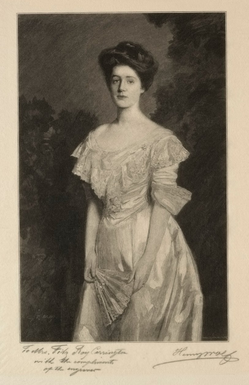 Mrs. Cowperthwait by Henry Wolf