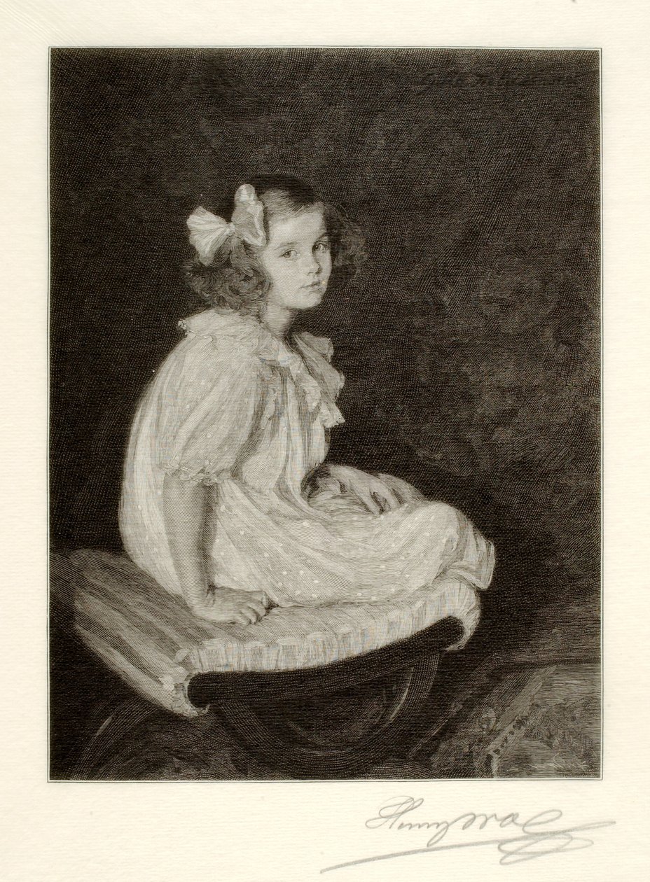 Portrait of Helen by Henry Wolf