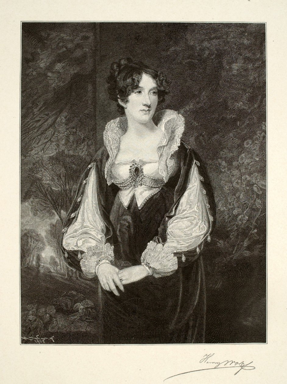 Portrait of a Lady by Henry Wolf
