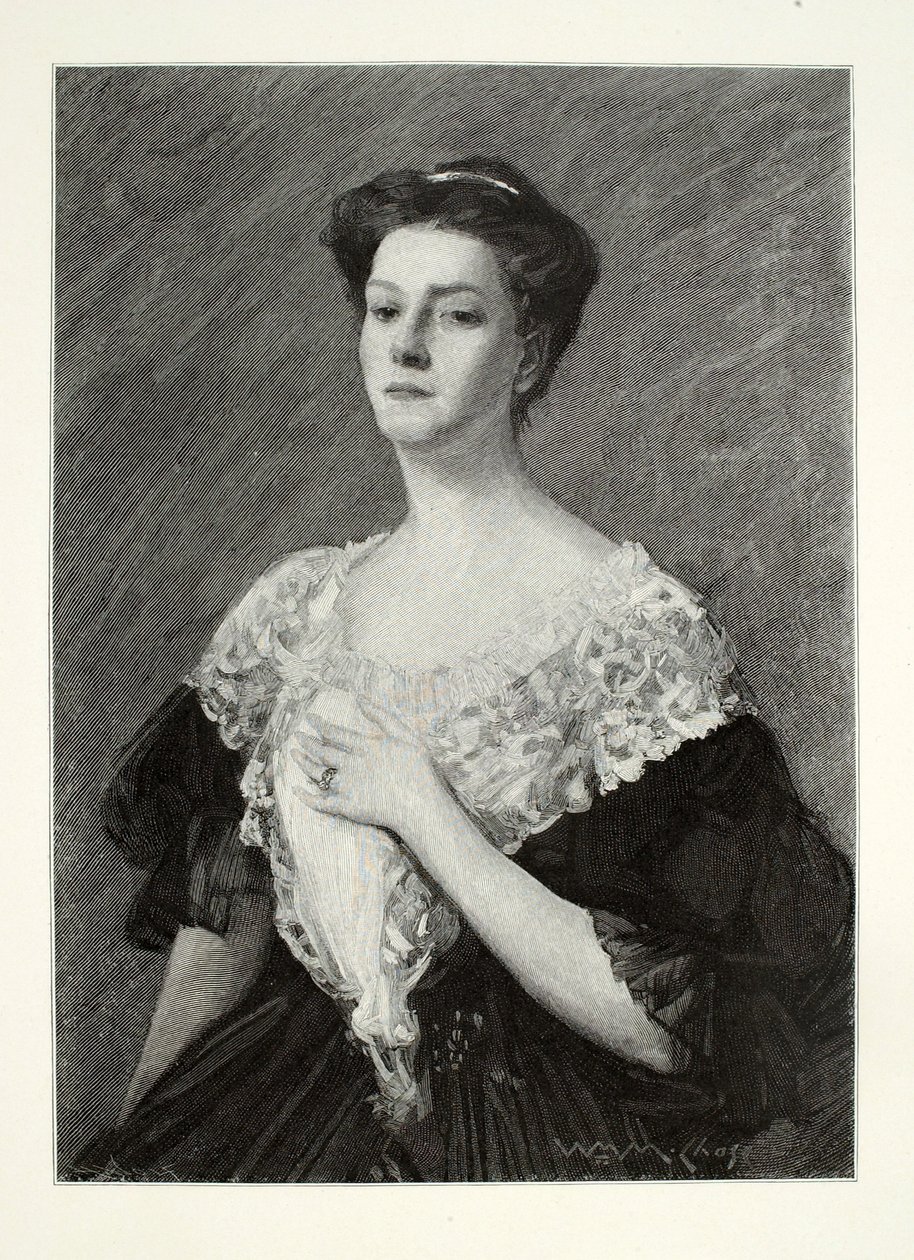 Portrait of a Woman by Henry Wolf
