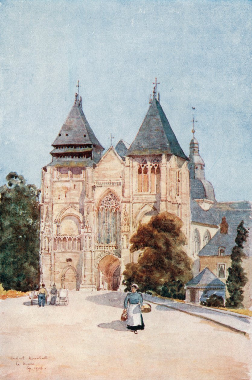 Notre Dame de la Couture, Le Mans by Herbert Menzies Marshall