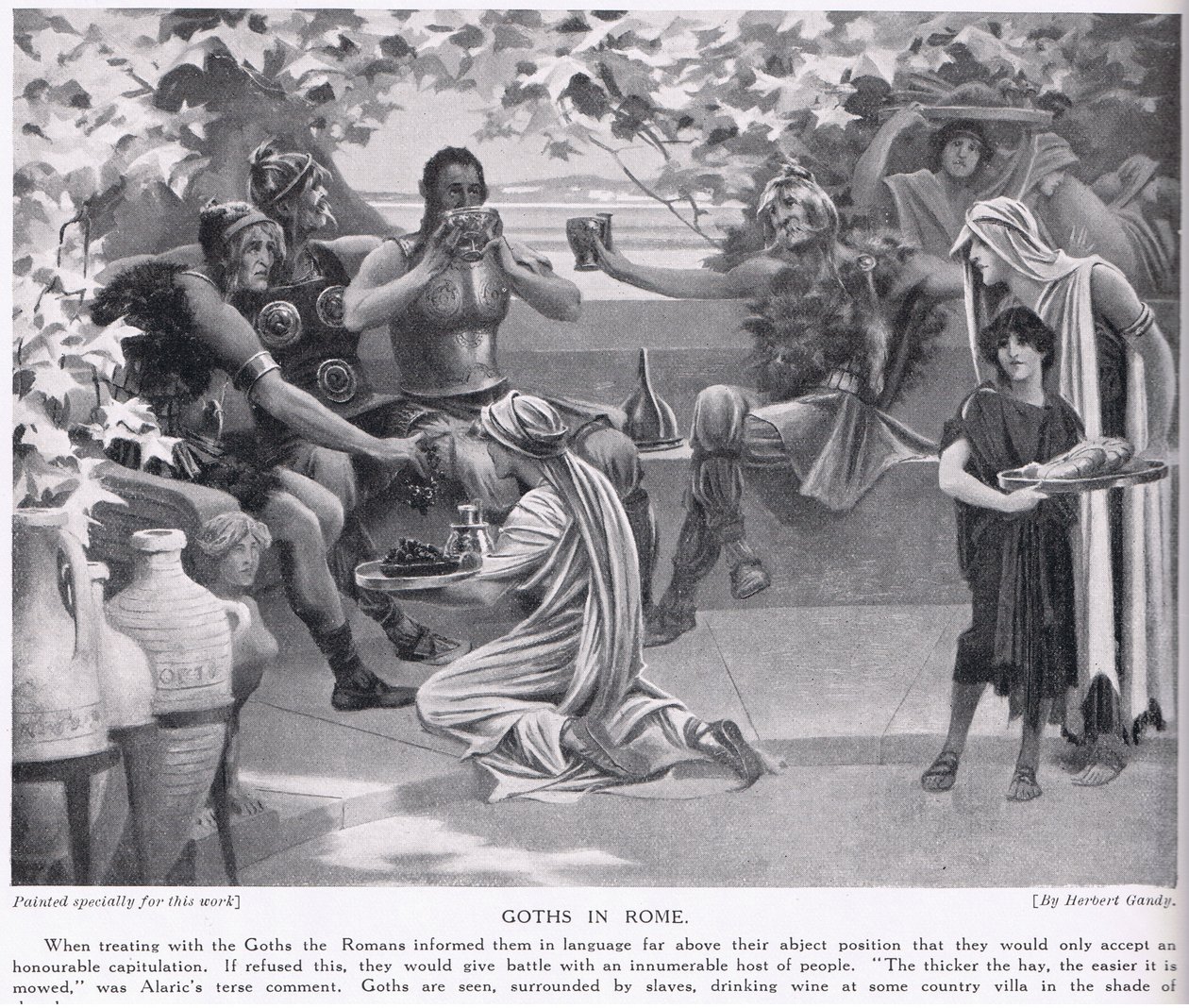 Goths in Rome by Herbert Gandy