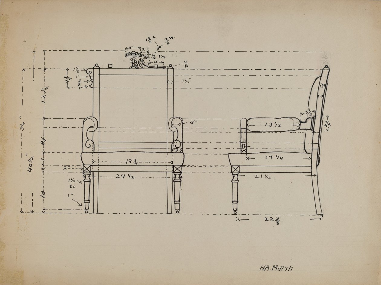 Chair by Herbert Marsh