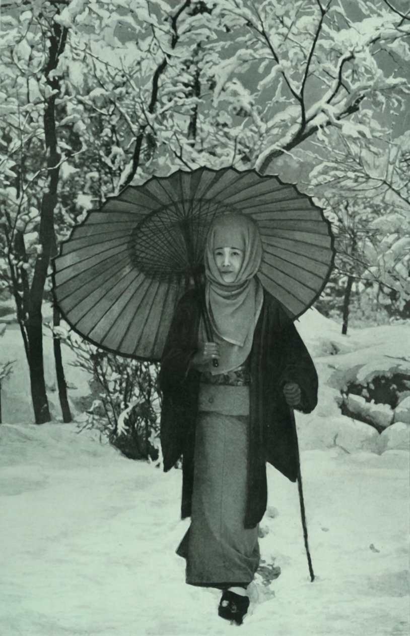 December in Japan by Herbert Ponting