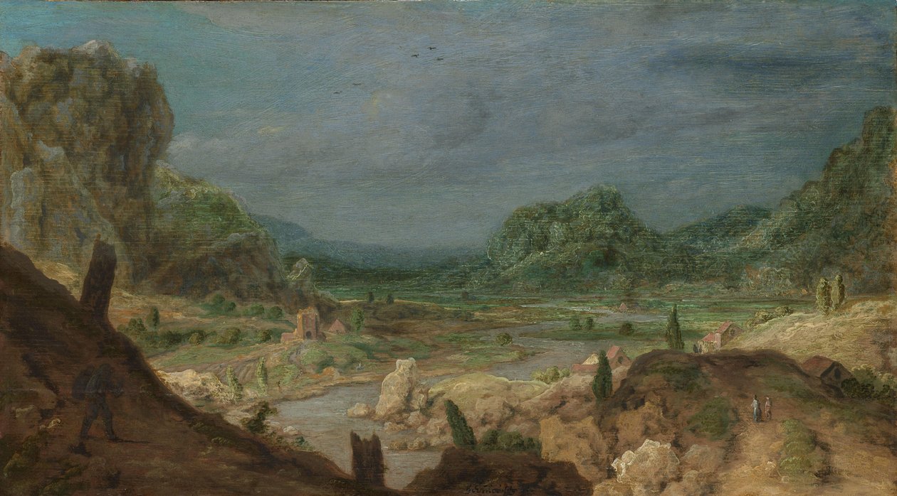 River Valley by Hercules Segers