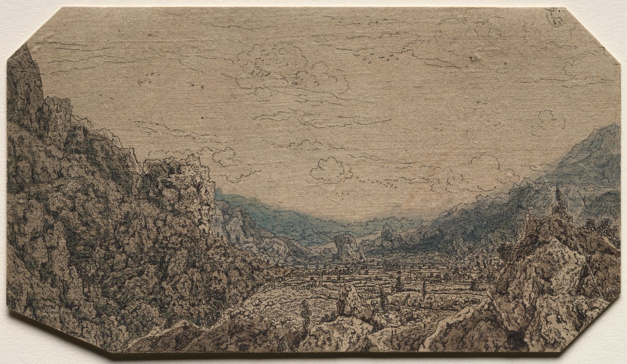 Enclosed Valley by Hercules Seghers