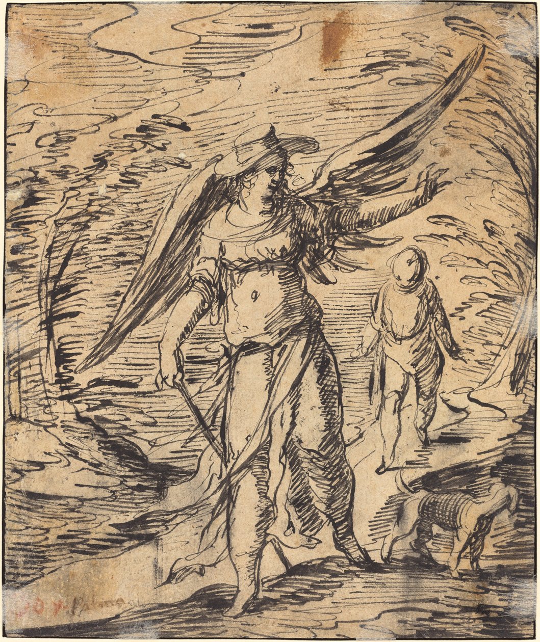 Tobias and the Angel by Hermann Weyer