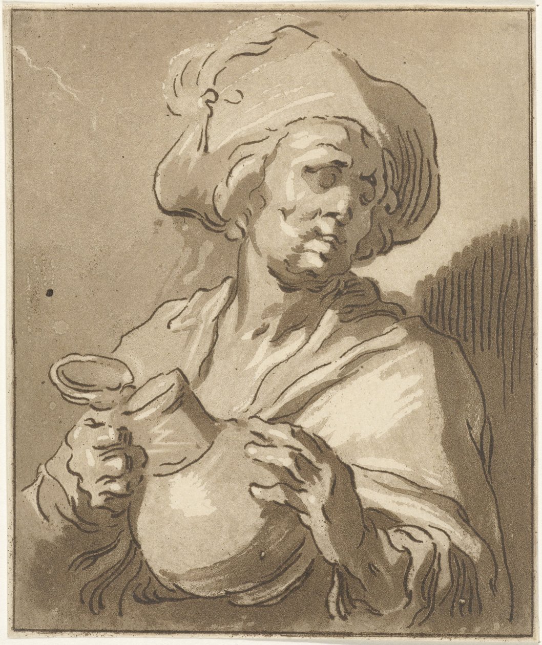 Man with Jug by Hermanus Fock