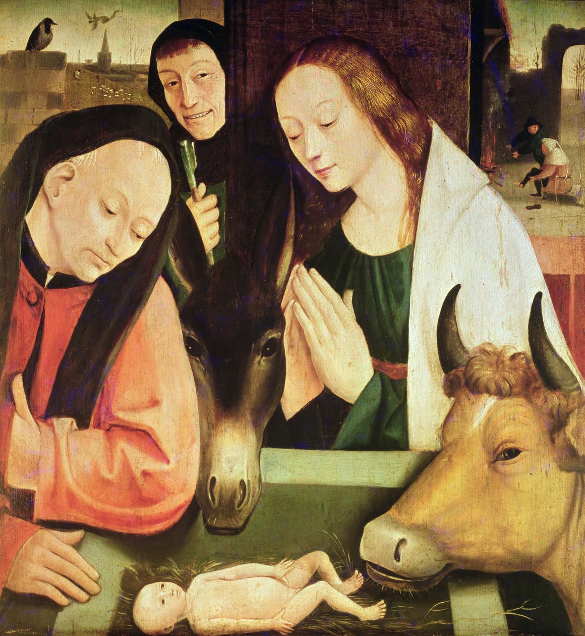 Adoration of the Shepherds by Hieronymus Bosch