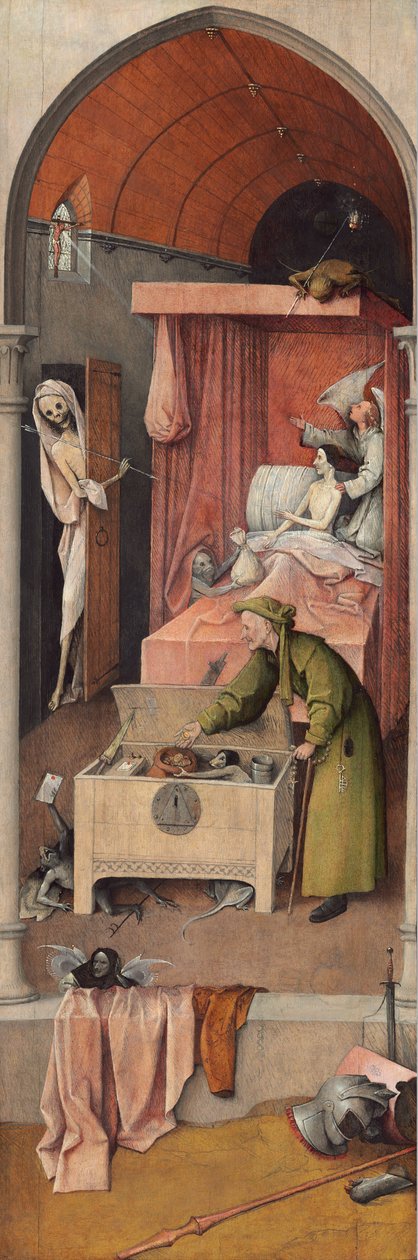 Death and the Miser by Hieronymus Bosch