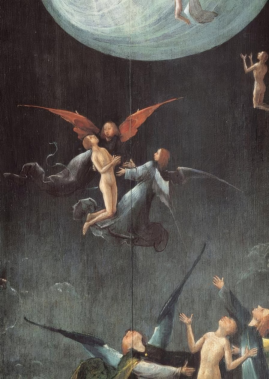 The Ascent to the Heavenly Paradise by Hieronymus Bosch