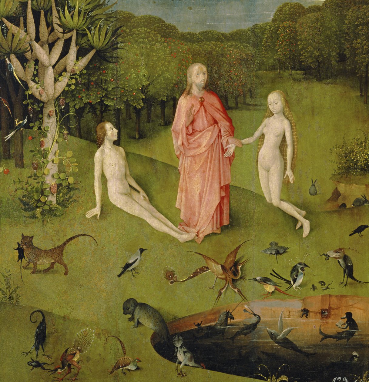 The Garden of Earthly Delights (detail) by Hieronymus Bosch