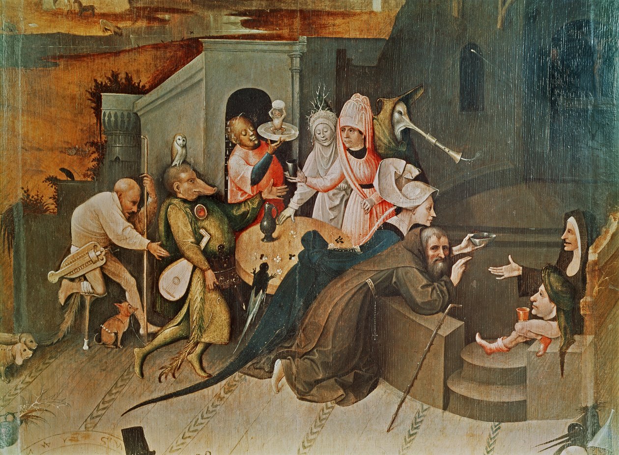 Triptych of the Temptation of St. Anthony (detail) by Hieronymus Bosch