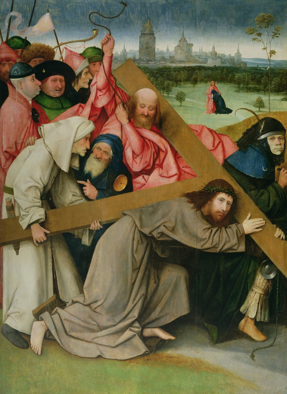 Christ Carrying the Cross by Hieronymus Bosch