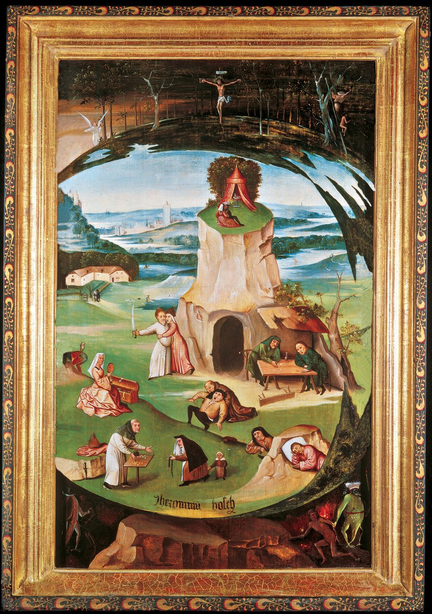 The Seven Deadly Sins by Hieronymus Bosch