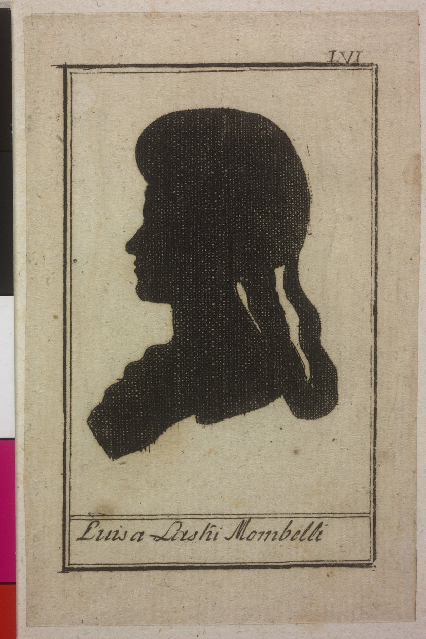 Luisa Mombelli by Hieronymus Loschenkohl