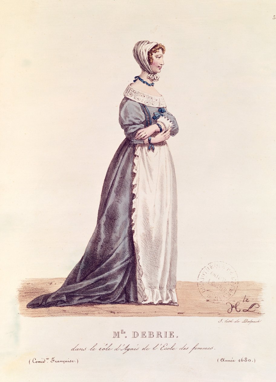 Madame Debrie in the Role of Agnes in 