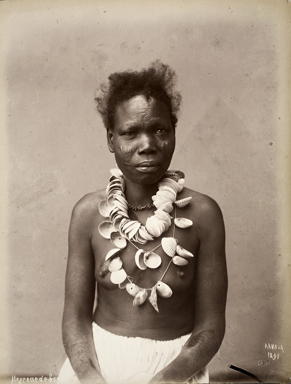 Negress from Sudan by Hippolyte Arnoux