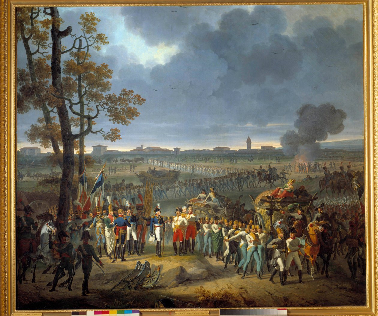 The Surrender of Mantua (February 2) by Hippolyte Lecomte