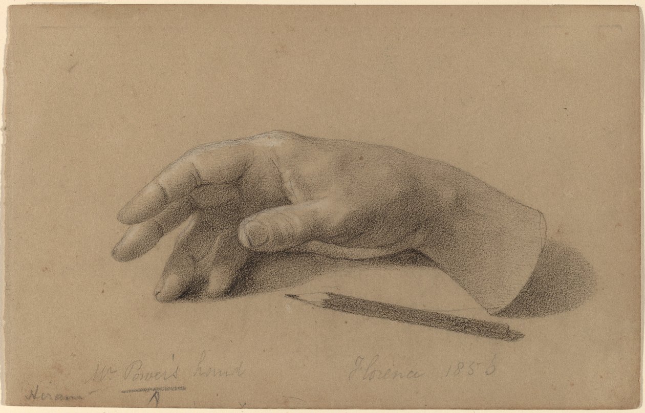 Study of a Hand by Hiram Powers