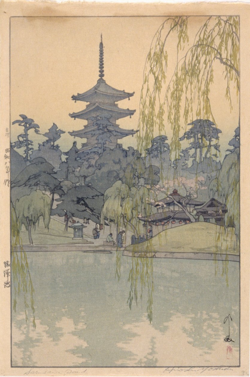 Sarusawa Pond by Hiroshi Yoshida