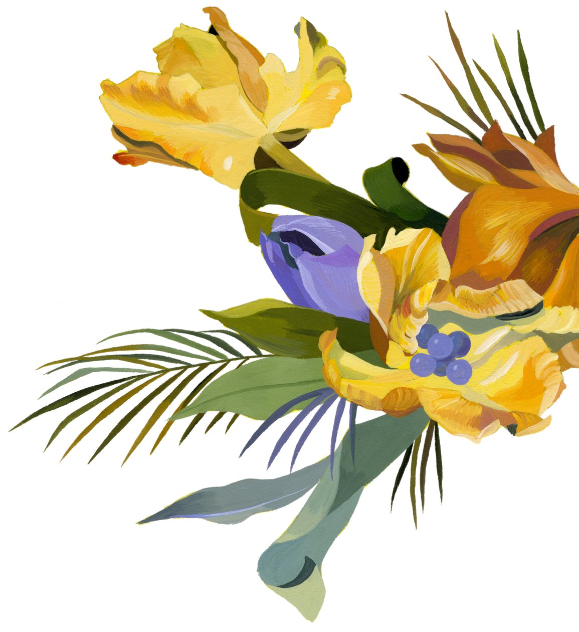 Yellow Tulip by Hiroyuki Izutsu