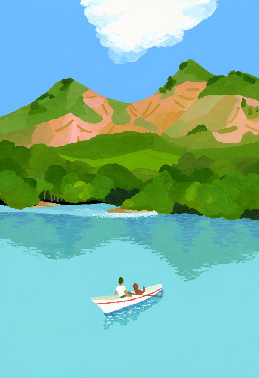 Summer Vacation in the Mountains and Boats by Hiroyuki Izutsu