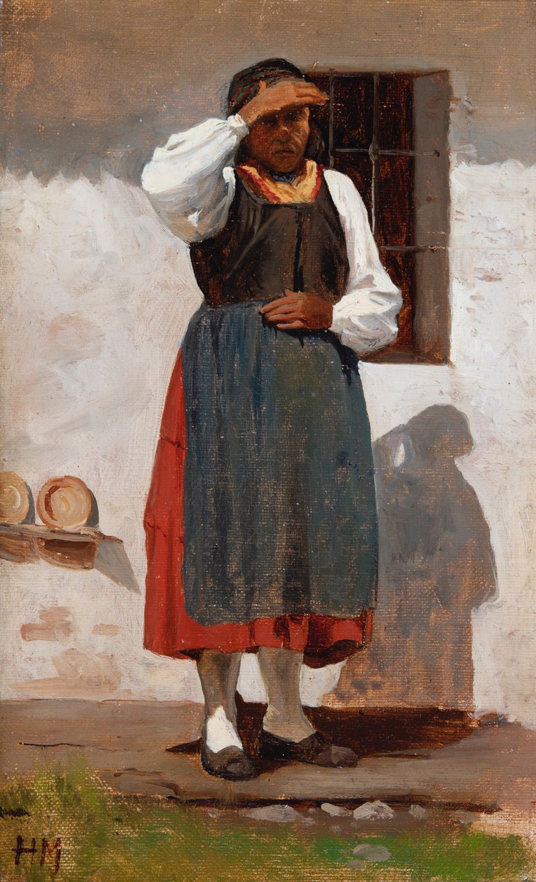 Peasant Woman from Bavaria by Hjalmar Munsterhjelm