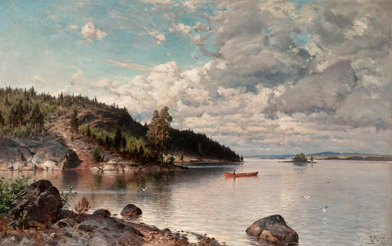 Warm Summer Day by Hjalmar Munsterhjelm