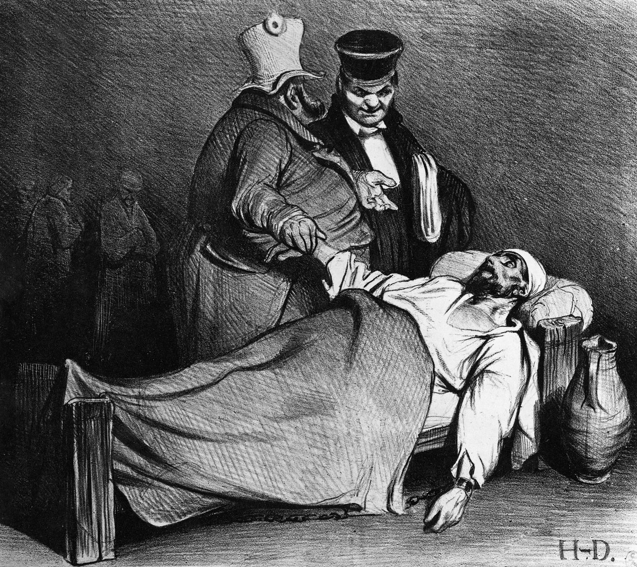 Caricature of Louis-Philippe with the French Attorney General, from 
