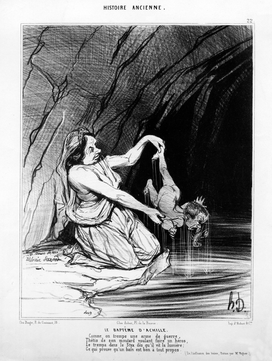 The Baptism of Achilles, published in 