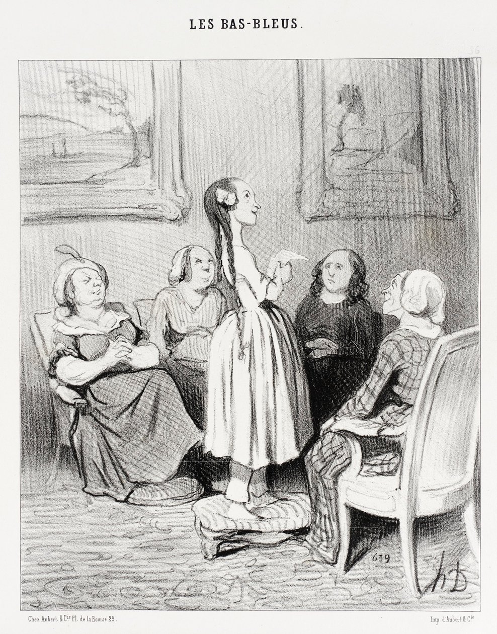 ...even if they curse me by Honoré Daumier