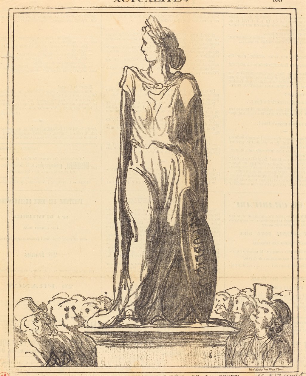 The Republic of Milo... by Honoré Daumier