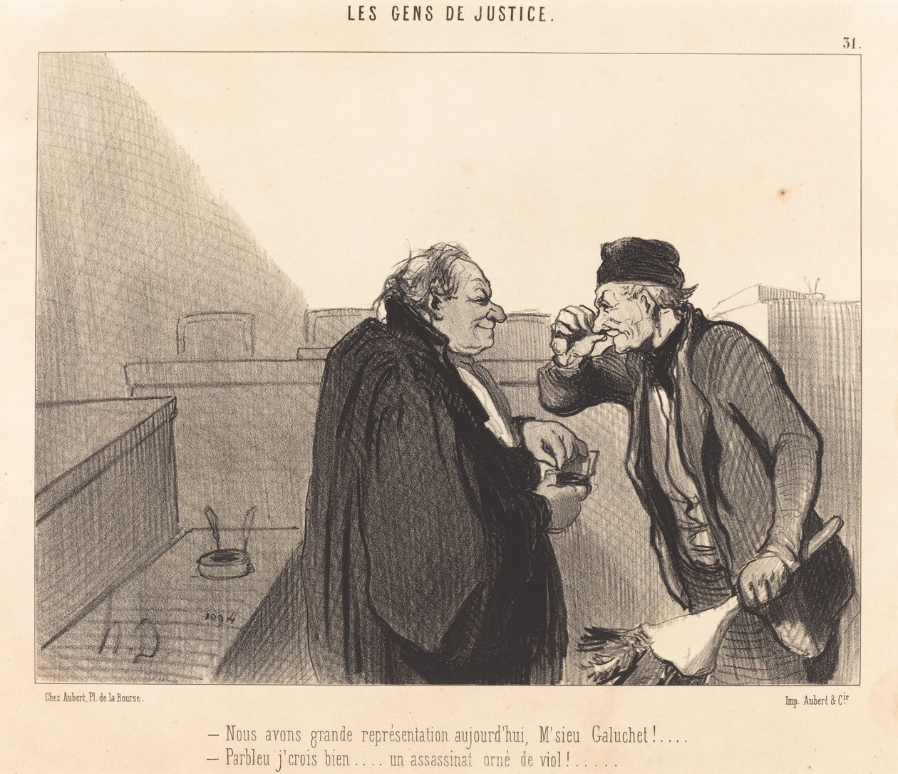 We Have a Great Representation Today by Honoré Daumier